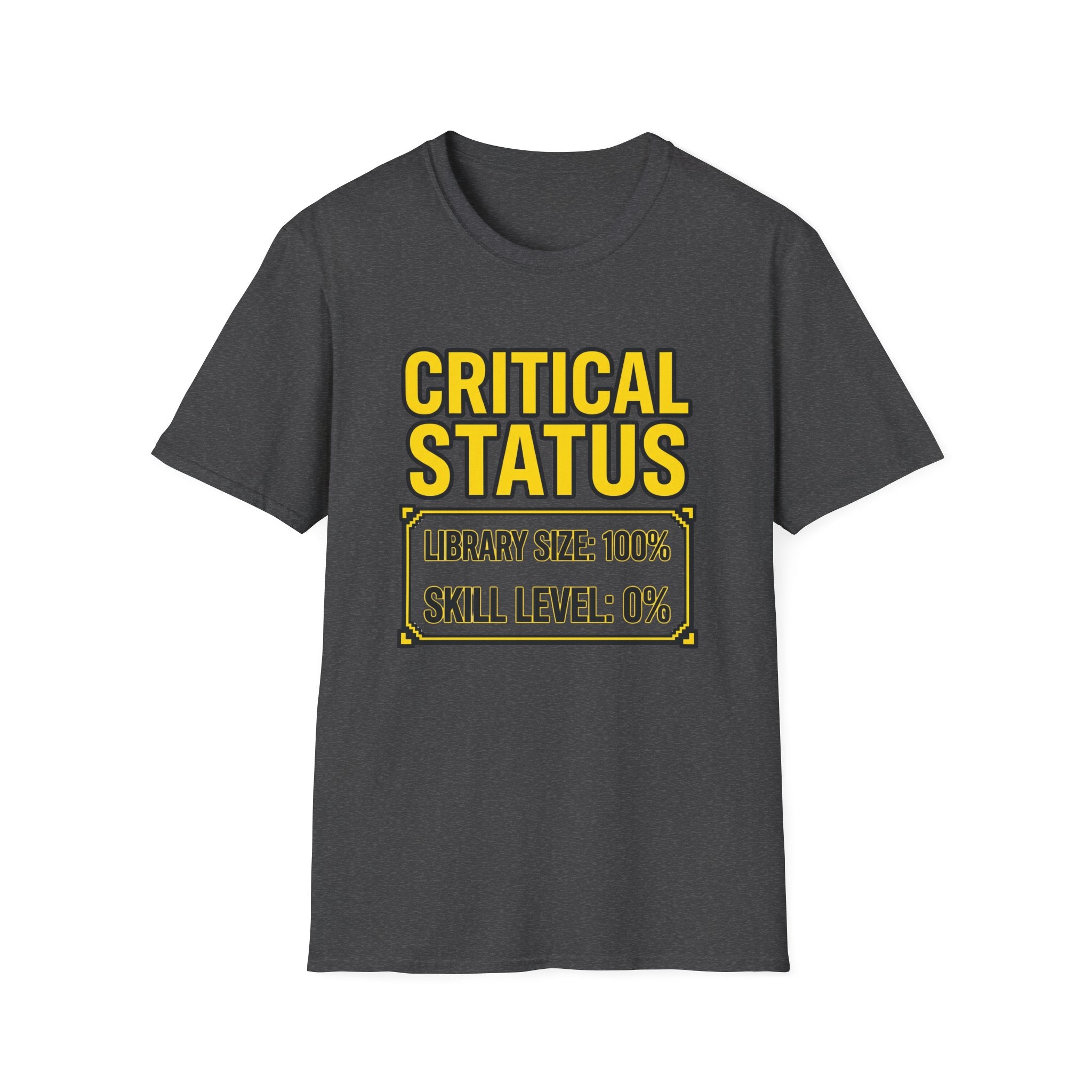 Skill Level 0% Gamer Graphic Tee