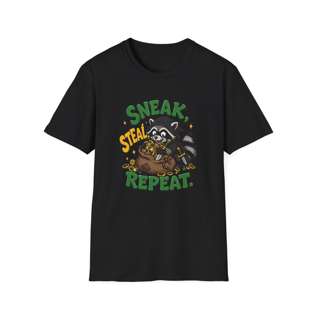 Sneak. Steal. Racoon Graphic Tee