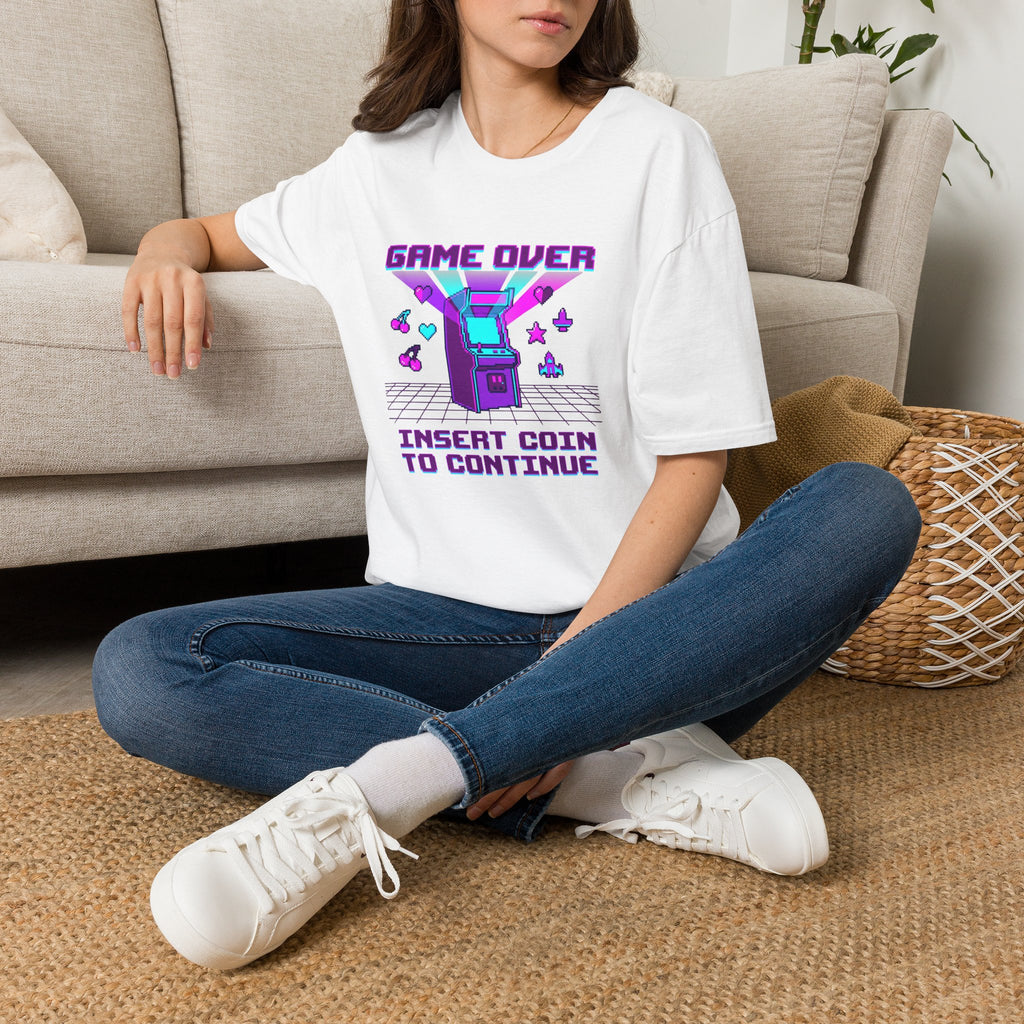 Game Over Insert Coin Graphic Tee