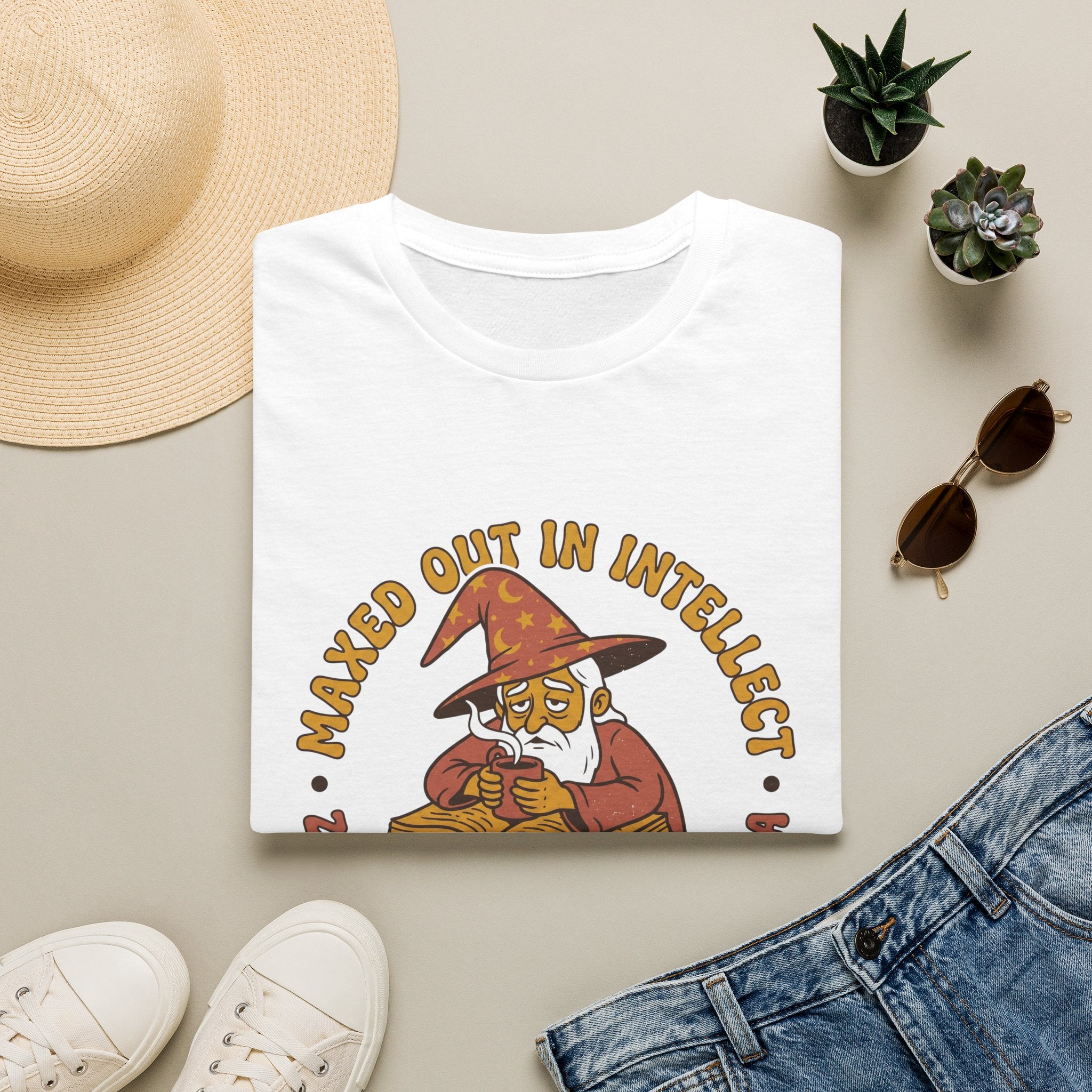 Max Intellect Zero Charisma Graphic Tee