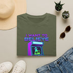 I Want To Believe Gamer Graphic Tee