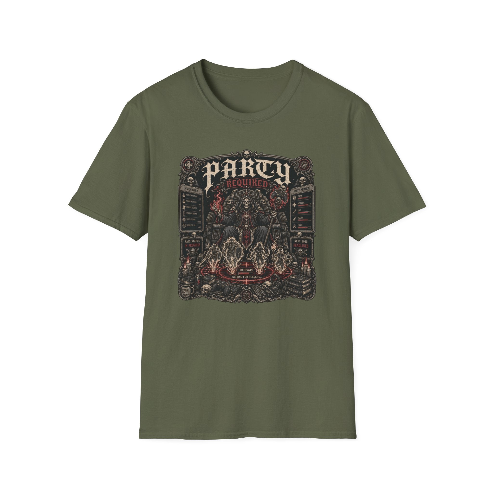 Party Required Gamer Graphic Tee