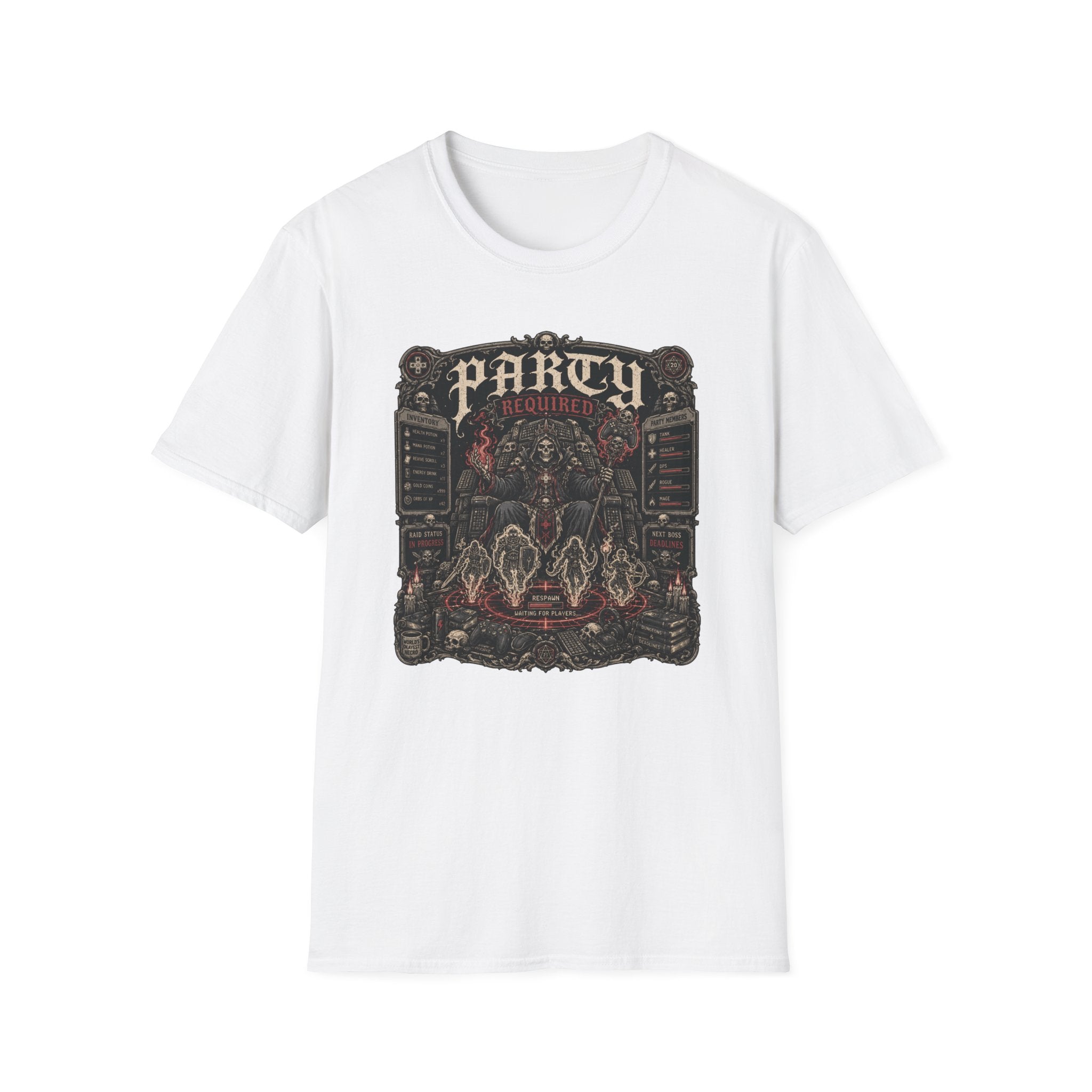 Party Required Gamer Graphic Tee