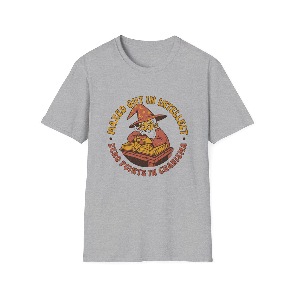 Max Intellect Zero Charisma Graphic Tee