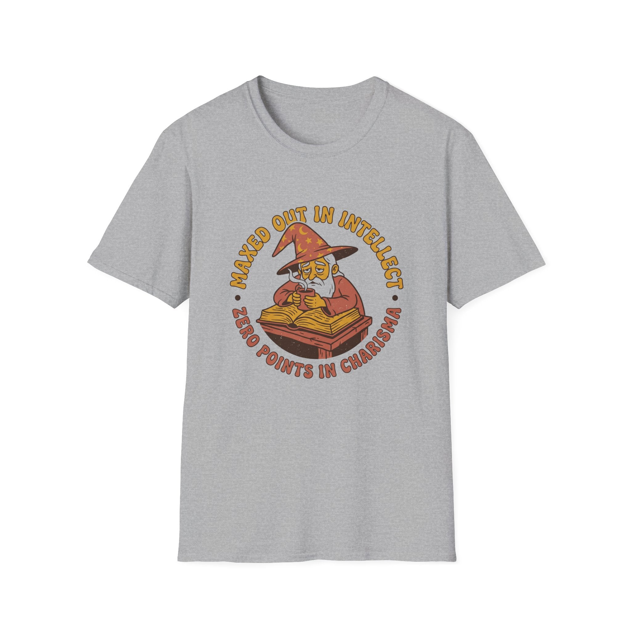 Max Intellect Zero Charisma Graphic Tee