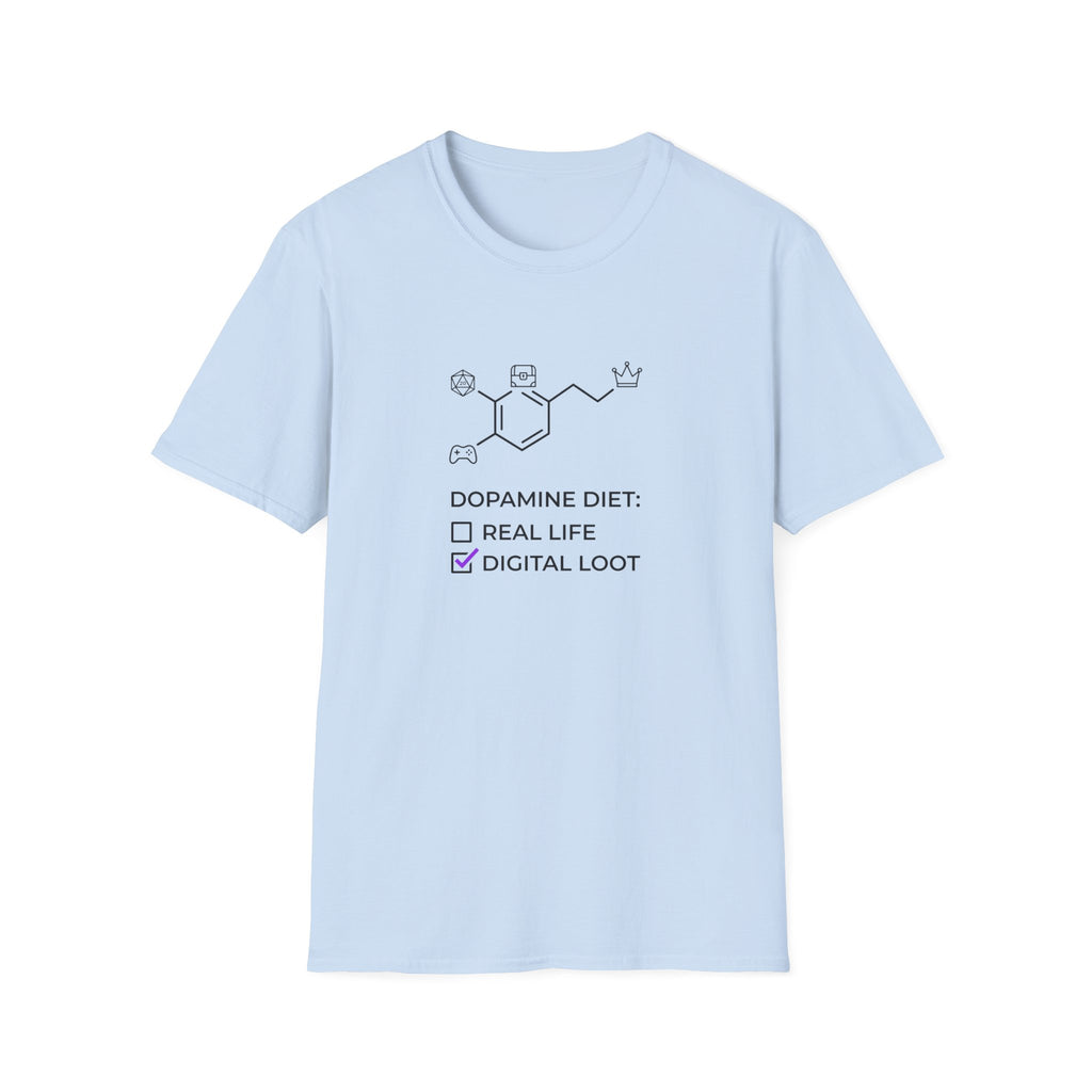Dopamine Diet Gamer Graphic Tee