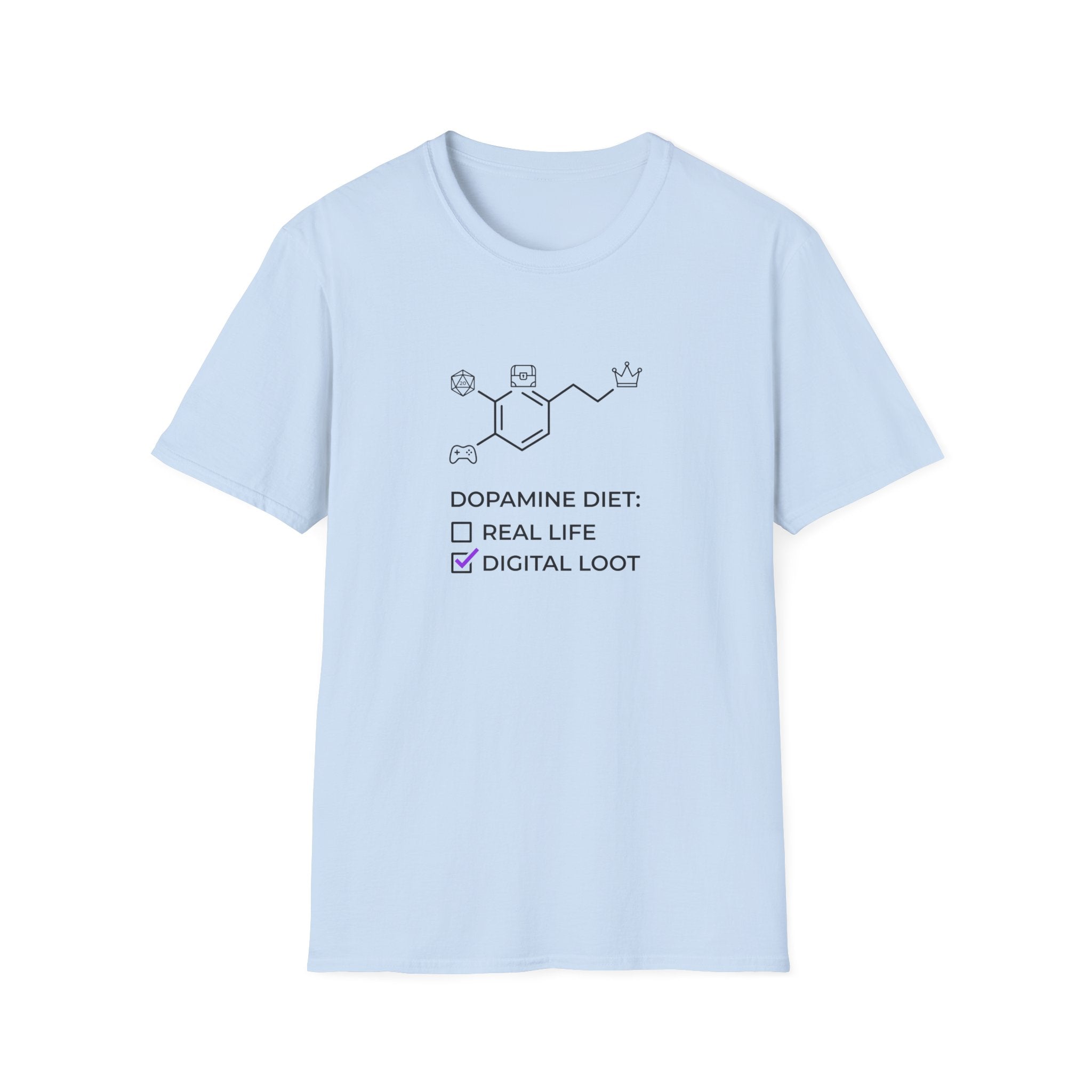 Dopamine Diet Gamer Graphic Tee