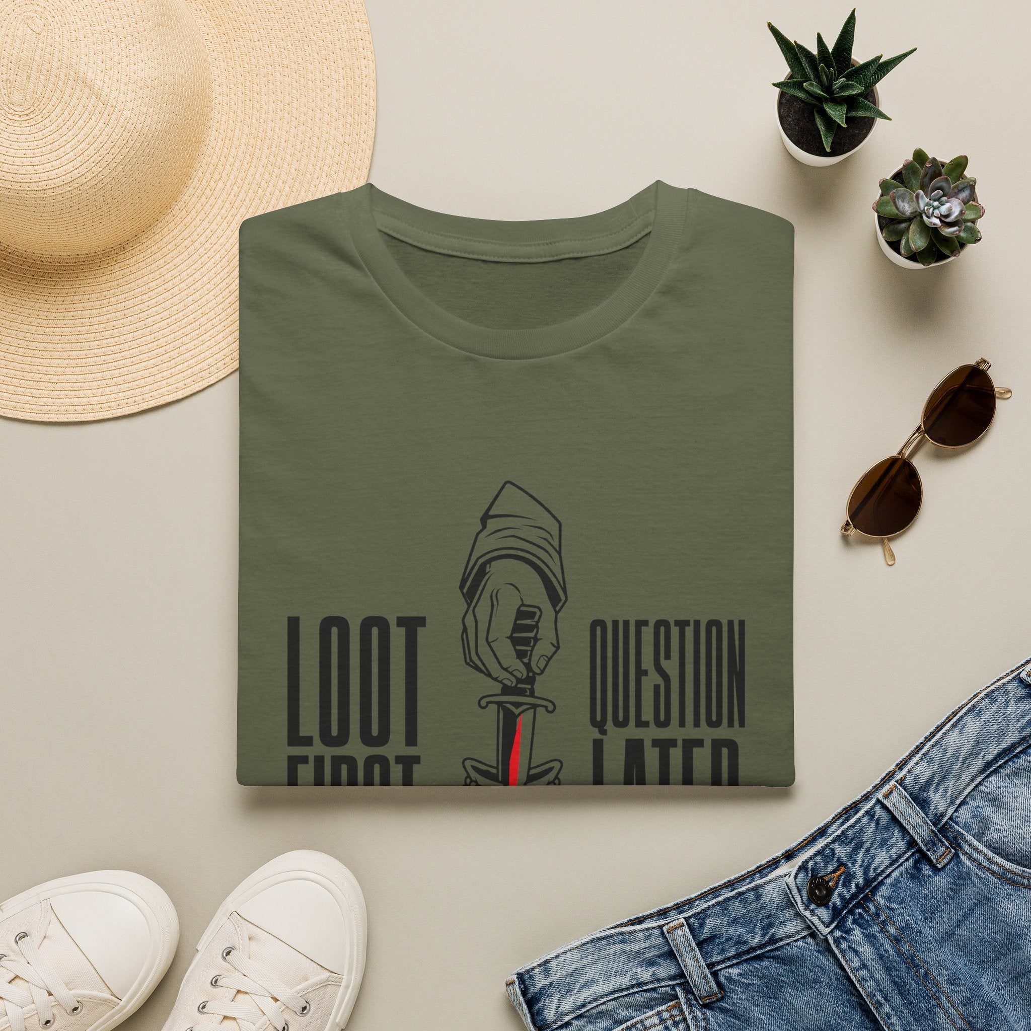 Loot First Graphic Tee