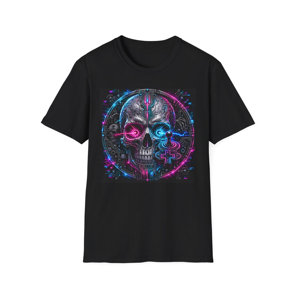 Cyberskull Gamer Graphic Tee