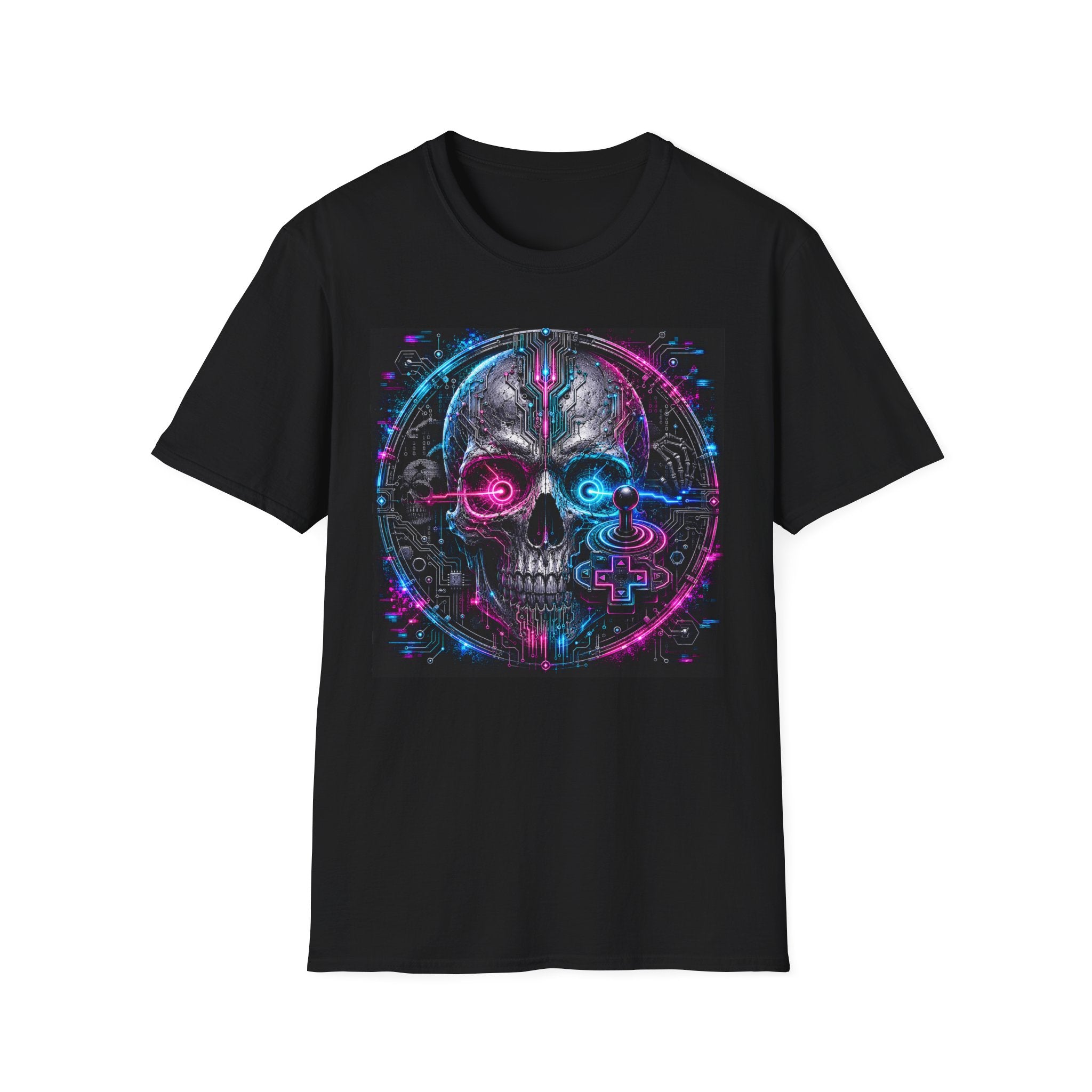 Cyberskull Gamer Graphic Tee