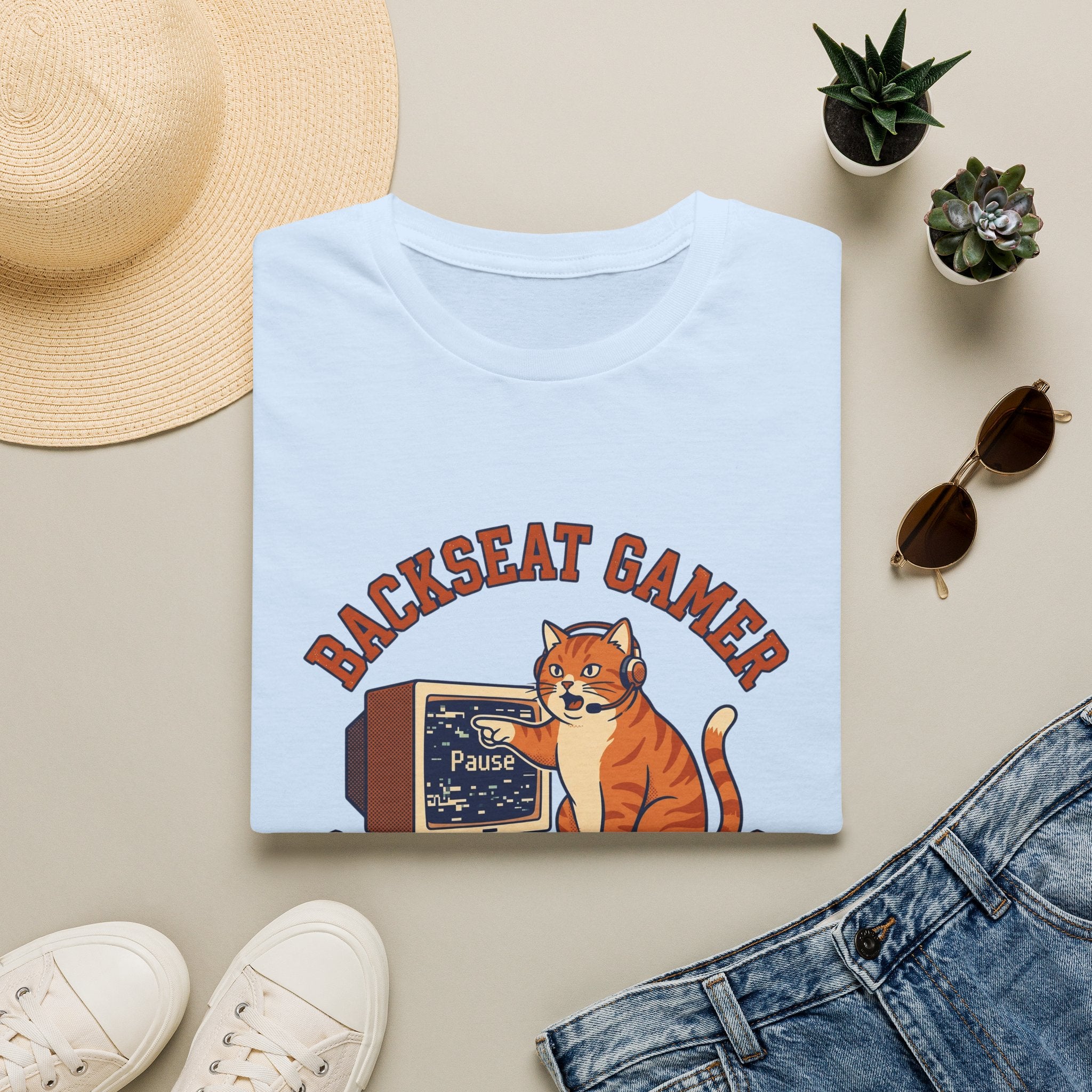Backseat Gamer Graphic Tee