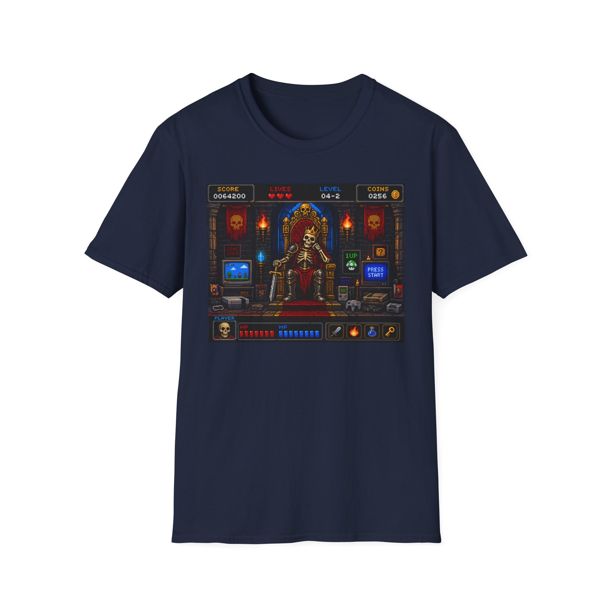 Retro King Gamer Graphic Tee