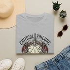 Critical Failure Gamer Graphic Tee