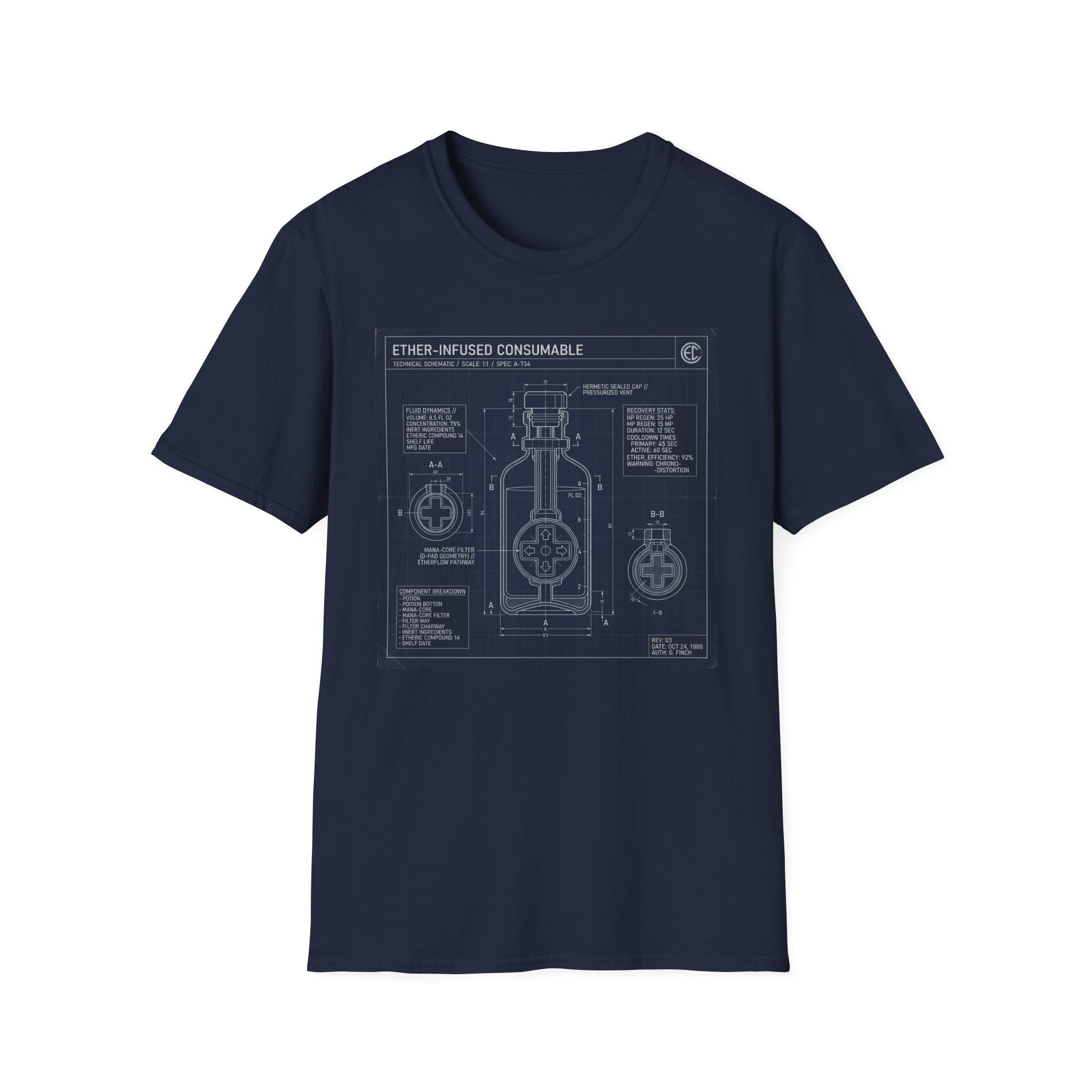 Ether Infused Gamer Graphic Tee