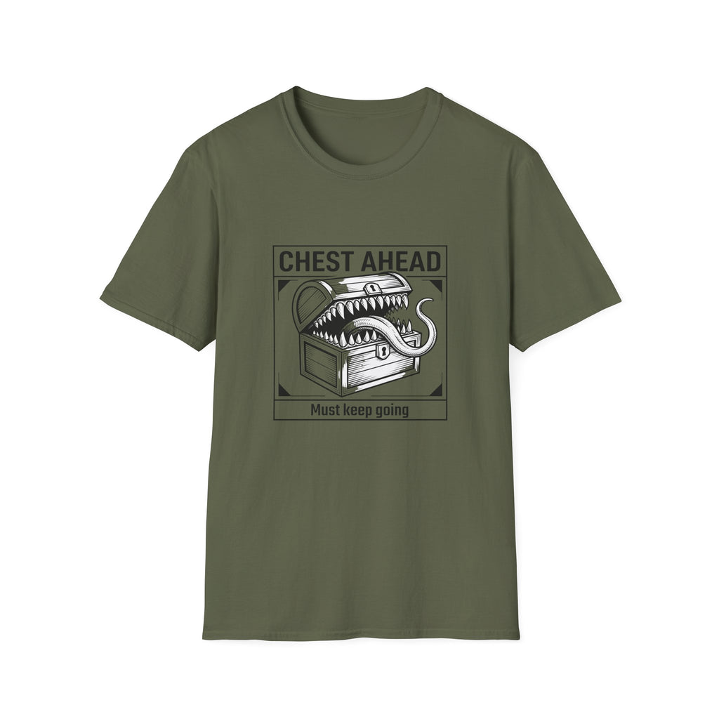 Chest Ahead Gamer Graphic Tee