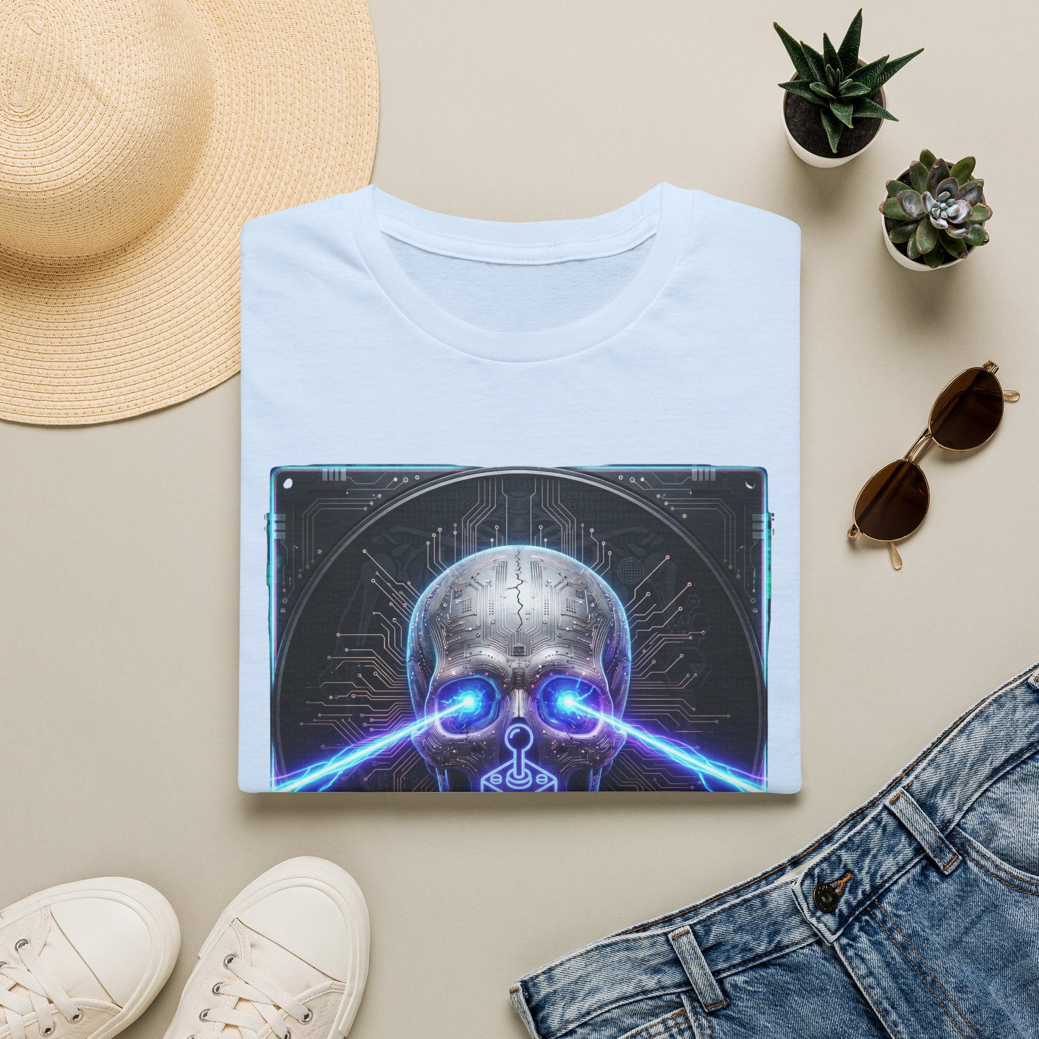 Laser Eyes Graphic Tee