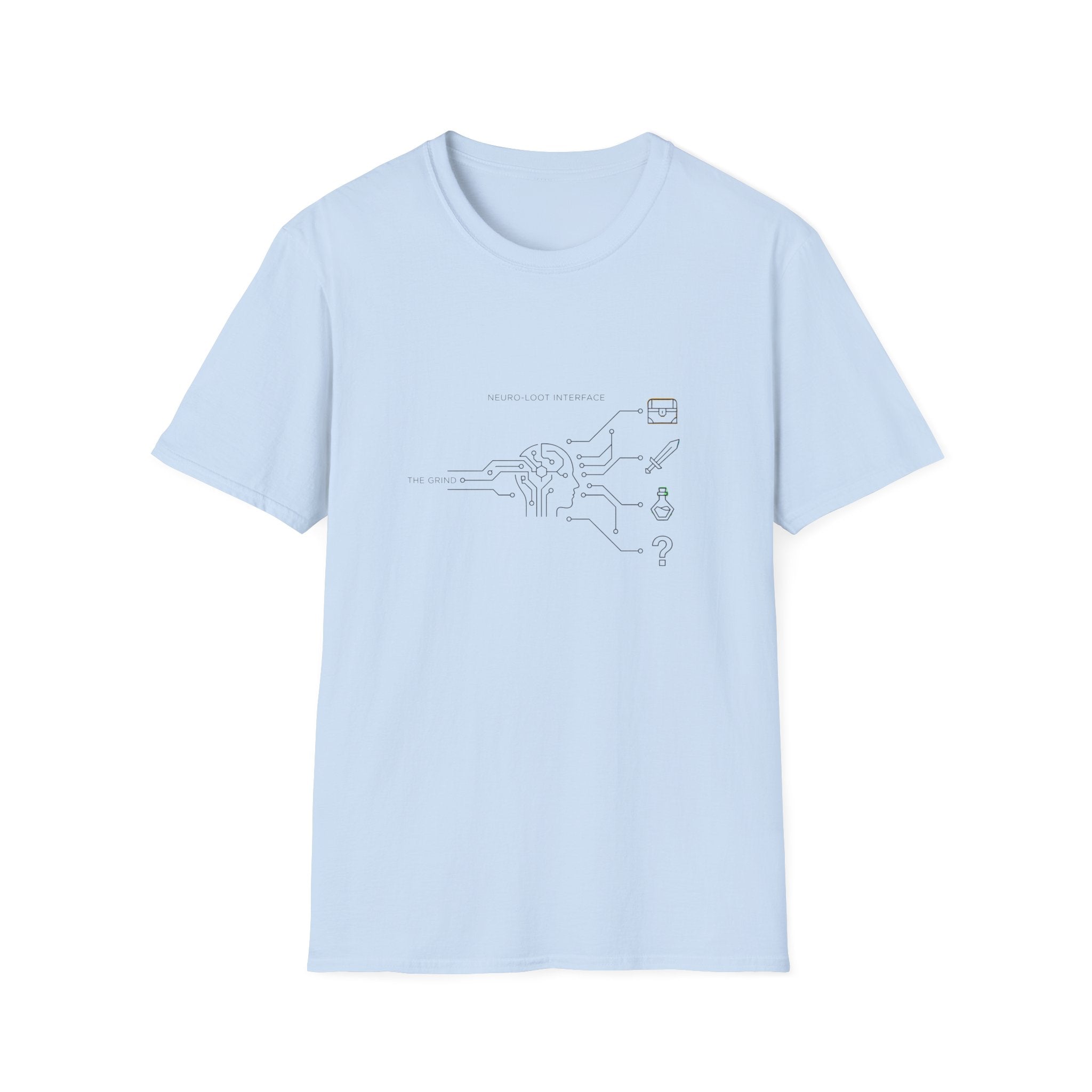 Neuro Loot Interface Graphic Tee