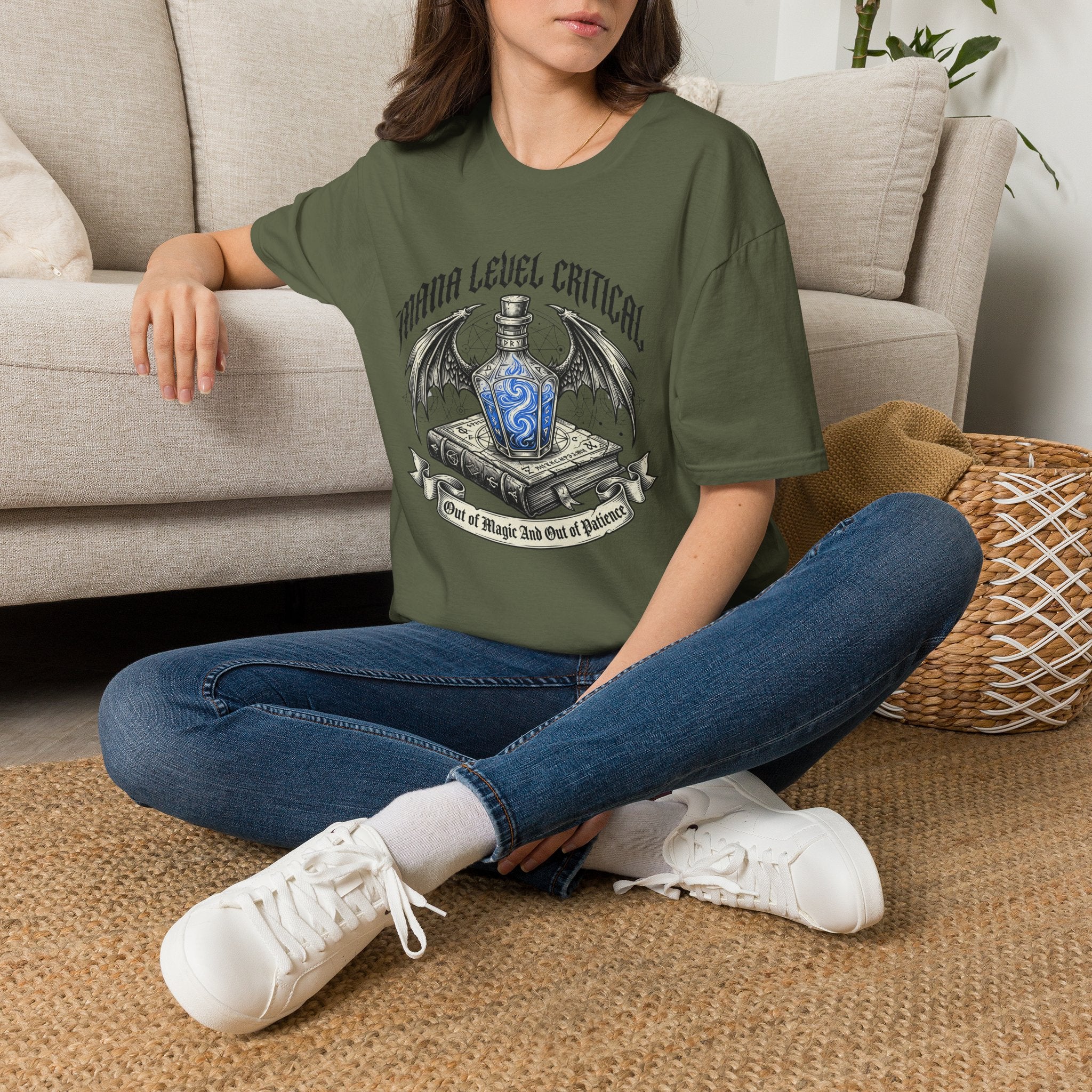 Mana Level Critical Graphic Tee