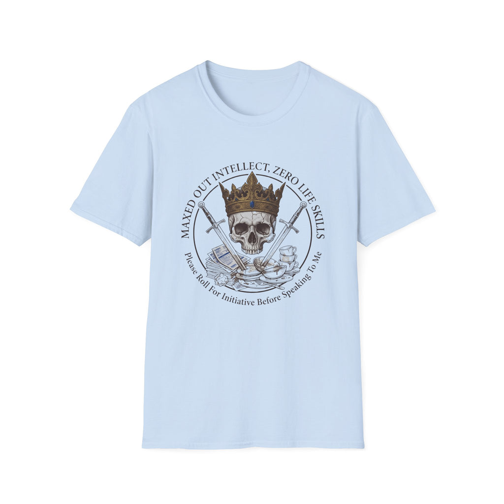 Maxed Intellect Zero Skill Graphic Tee