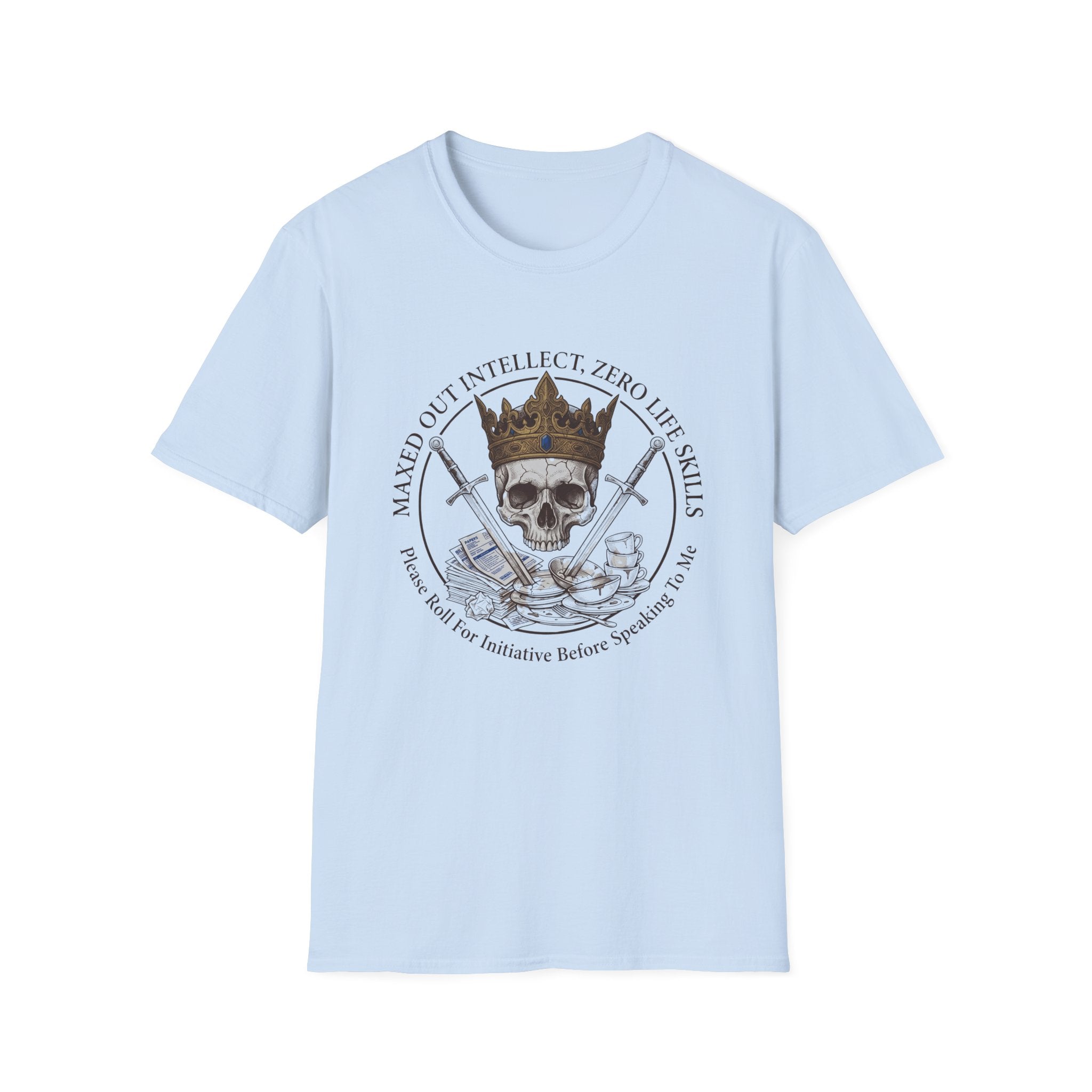 Maxed Intellect Zero Skill Graphic Tee