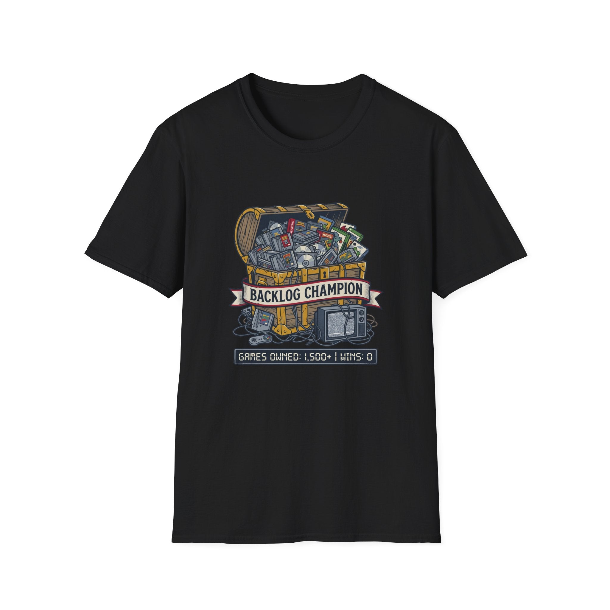 Backlog Champion Gamer Graphic Tee