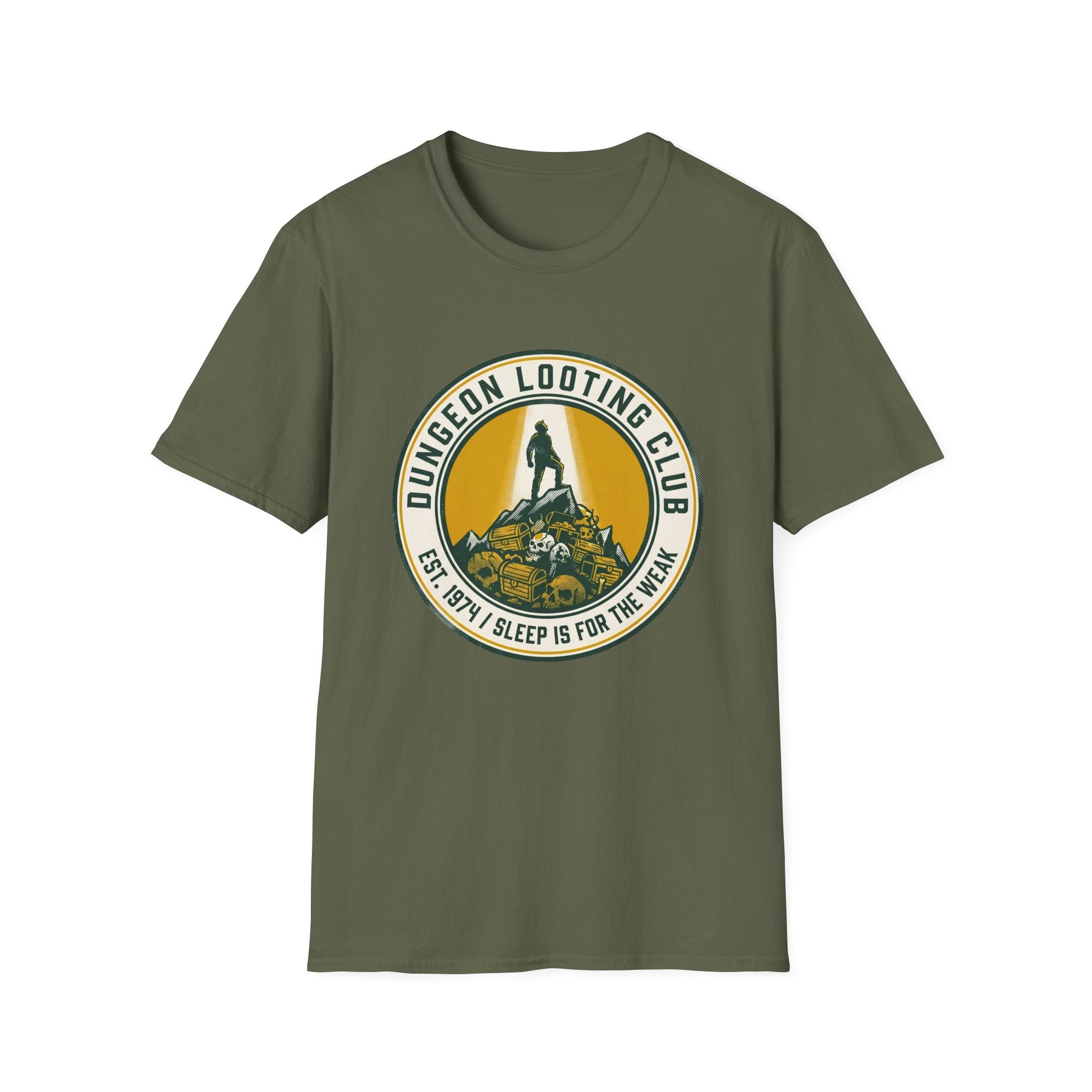 Dungeon Looting Club Gamer Graphic Tee