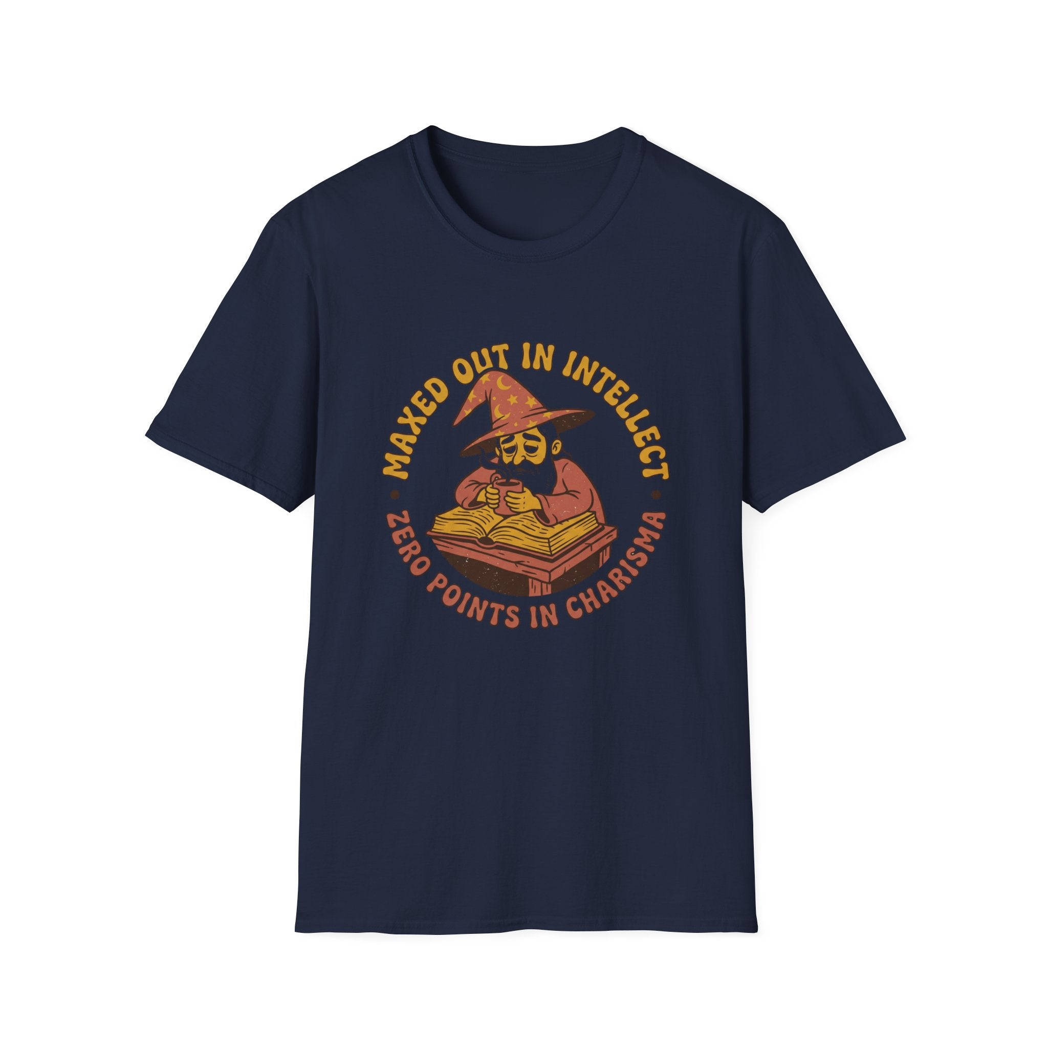 Max Intellect Zero Charisma Graphic Tee