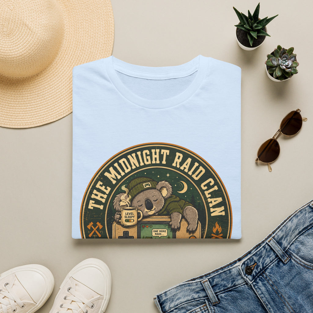 Midnight Raid Clan Gamer Graphic Tee