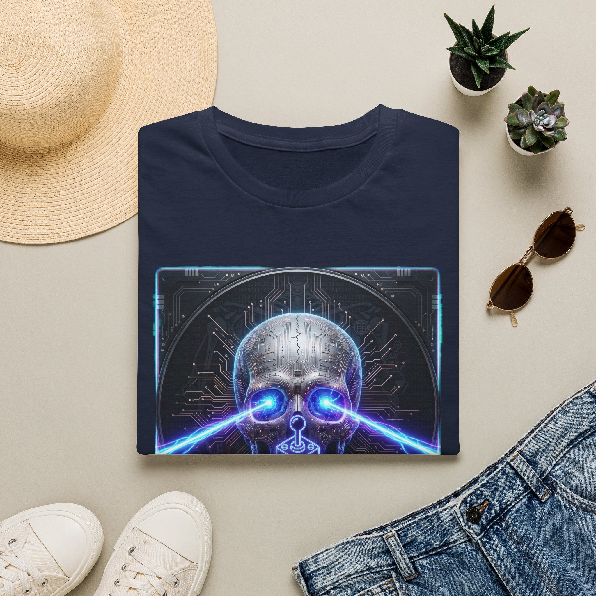 Laser Eyes Graphic Tee