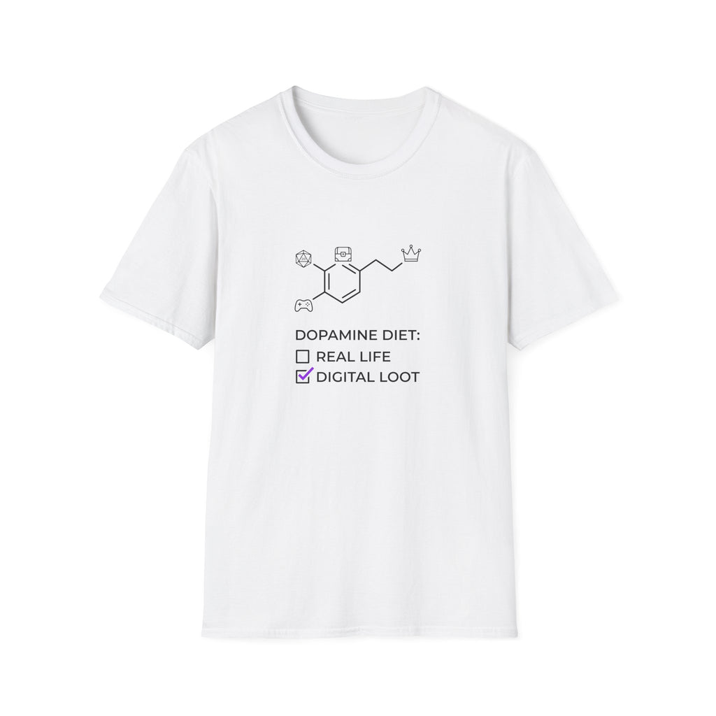 Dopamine Diet Gamer Graphic Tee