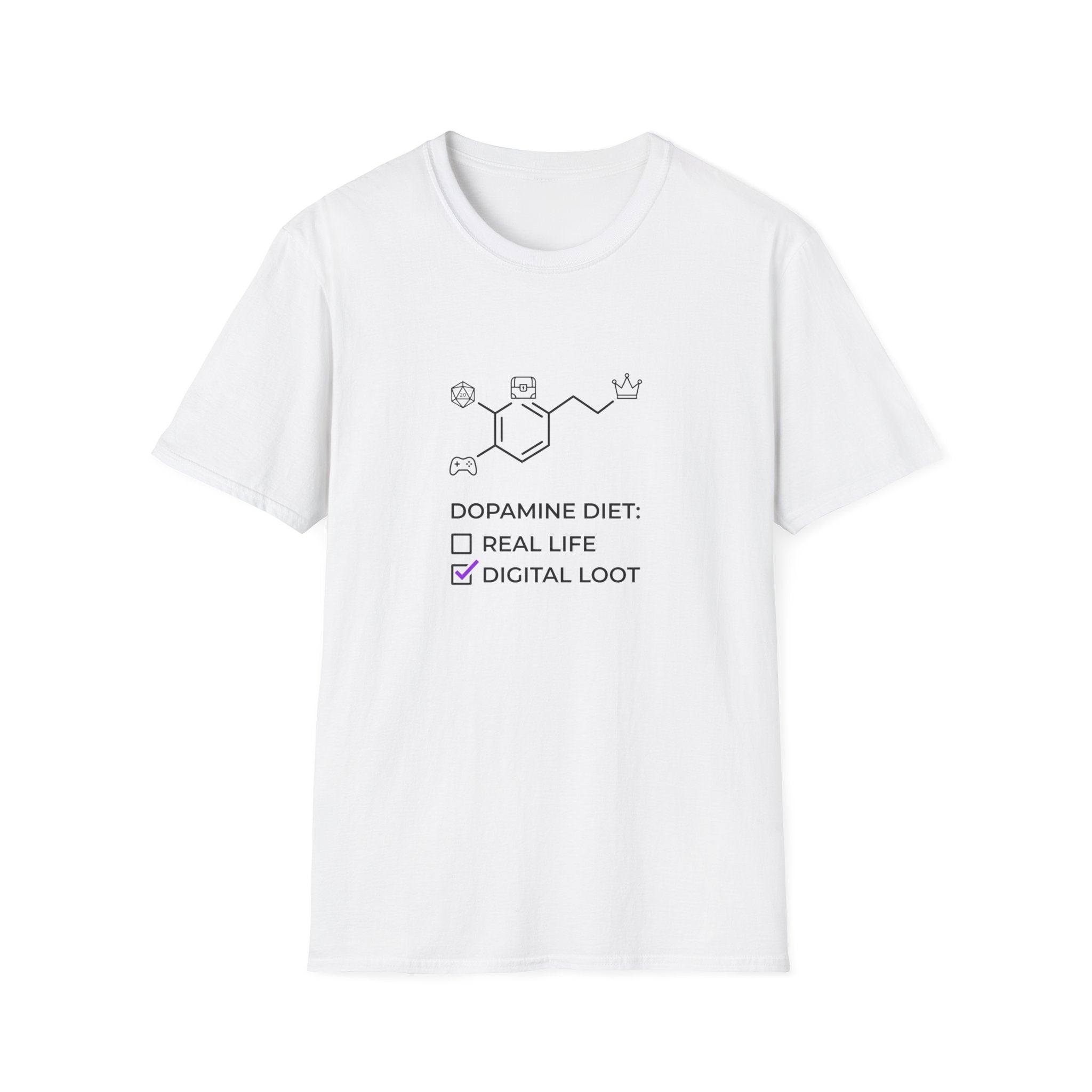 Dopamine Diet Gamer Graphic Tee