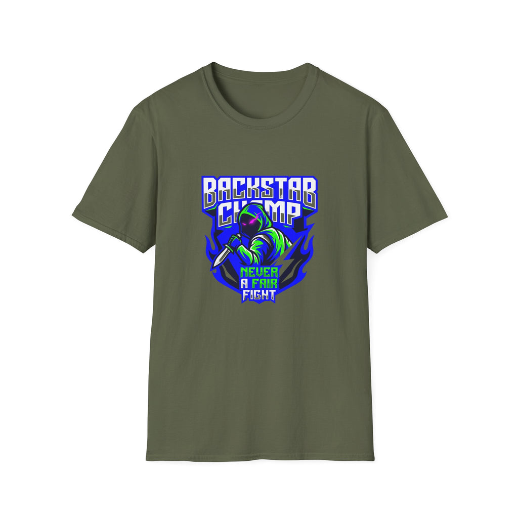 Backstab Champ Gamer Graphic Tee