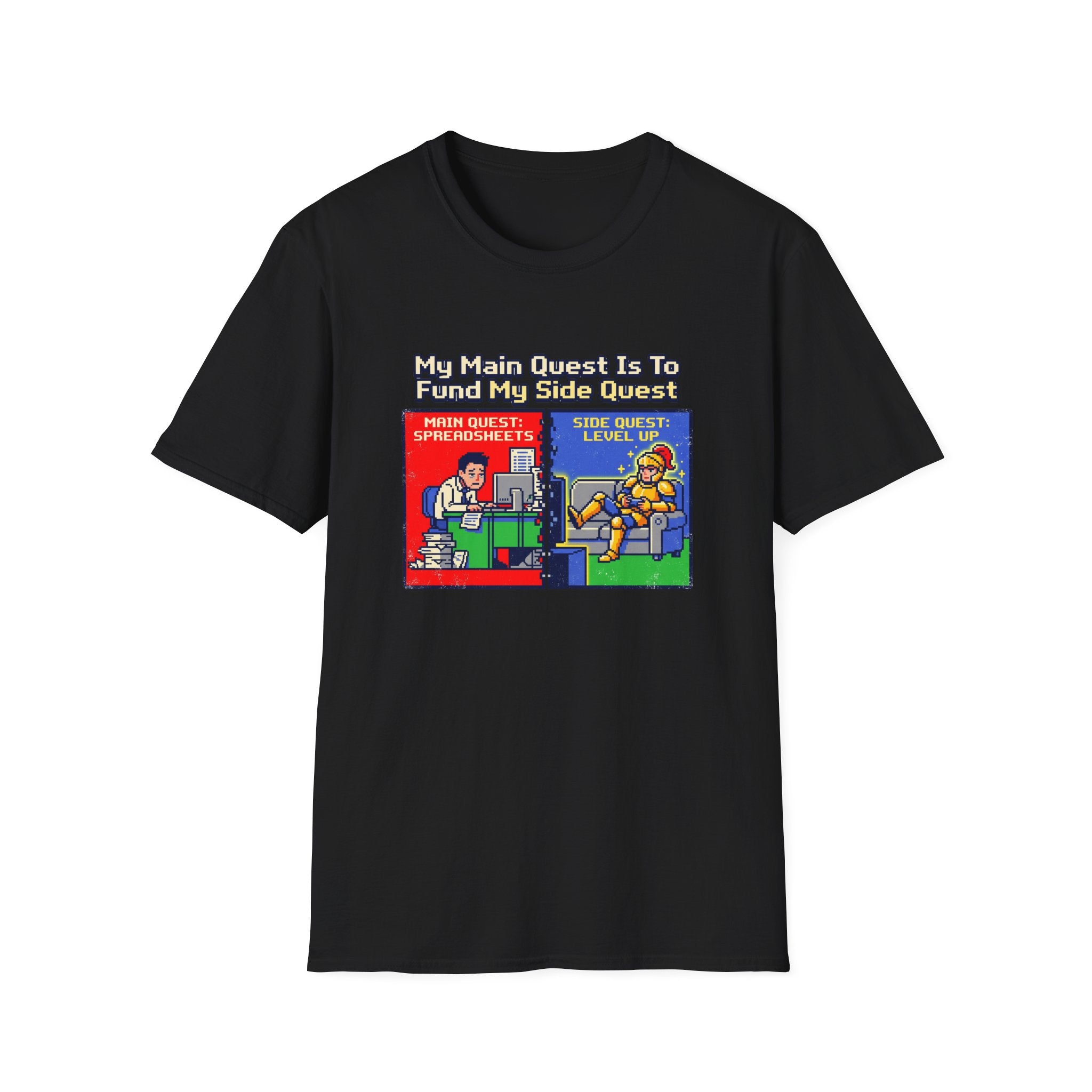 Main Quest Side Quest T-Shirt
