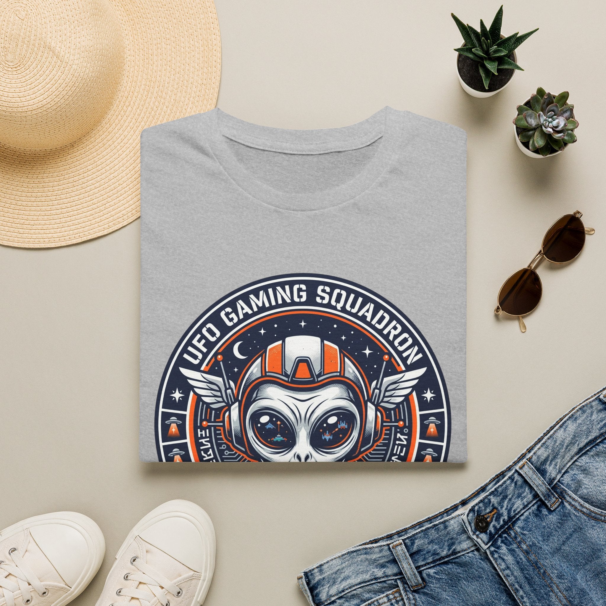UFO Gaming Squadron Graphic Tee