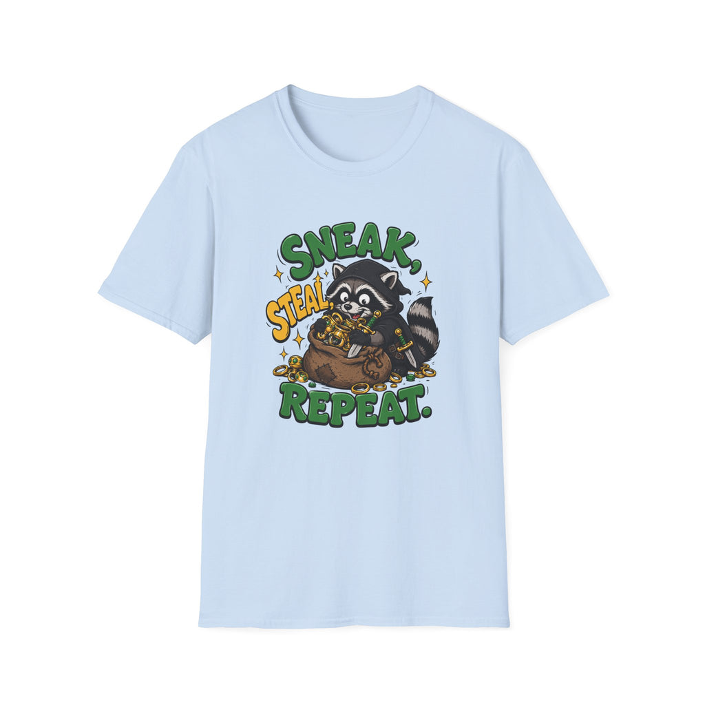 Sneak. Steal. Racoon Graphic Tee