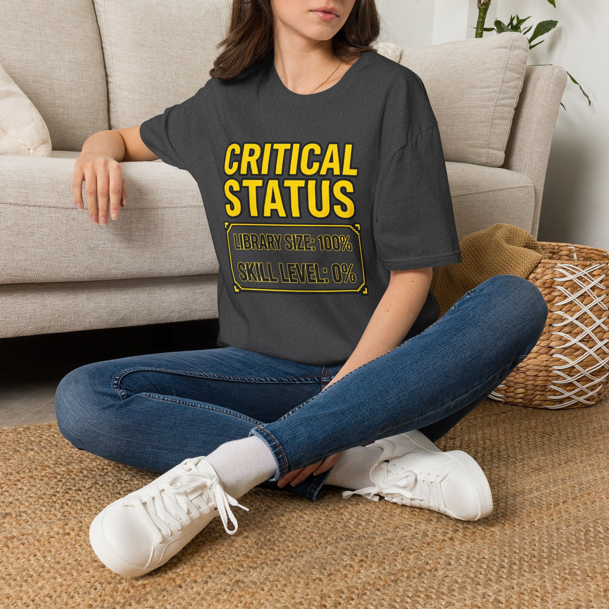 Skill Level 0% Gamer Graphic Tee