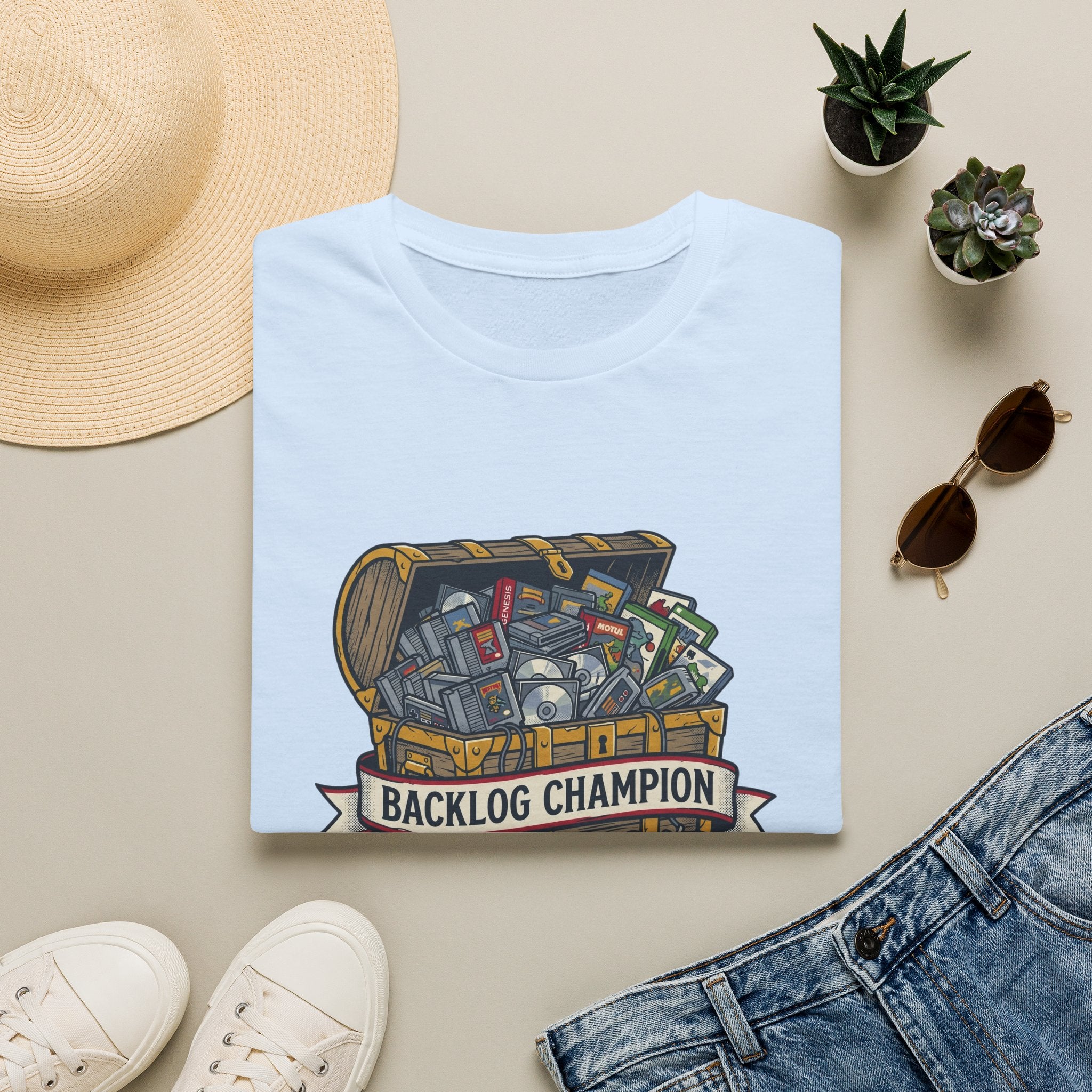 Backlog Champion Gamer Graphic Tee