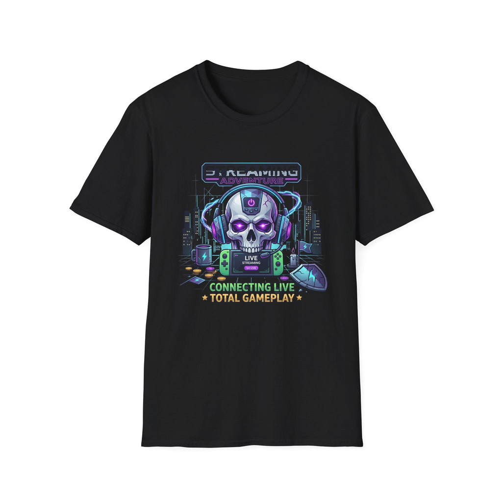 Streaming Adventure Gamer Graphic Tee