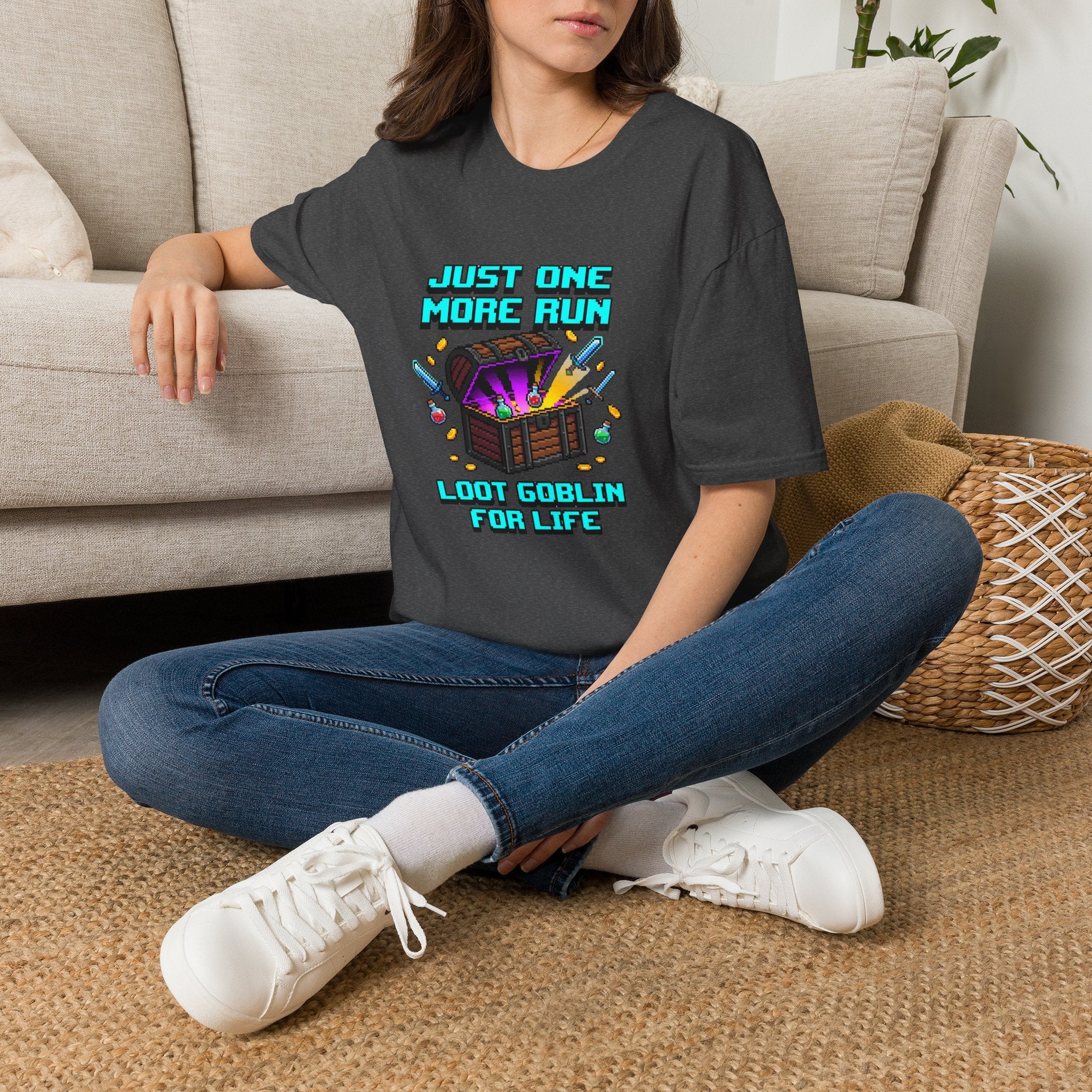 Just One More Run Gamer Graphic Tee