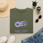 Game Over Retry Gamer Graphic Tee