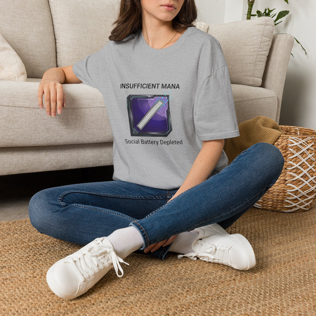 Insufficient Mana Gamer Graphic Tee