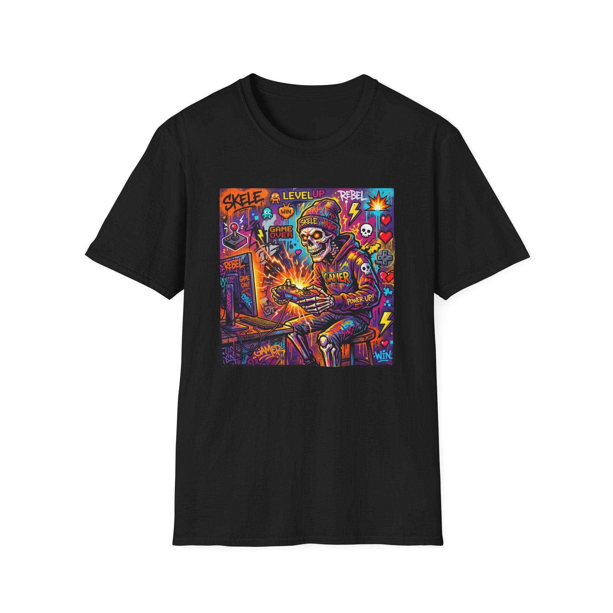 Skele Gamer Graphic Tee