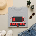 Low Battery Game Over Graphic Tee
