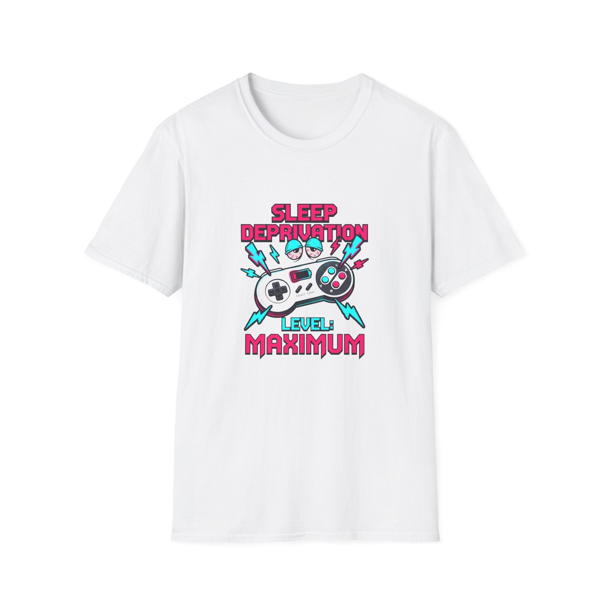 Sleep Deprivation Gamer Graphic Tee