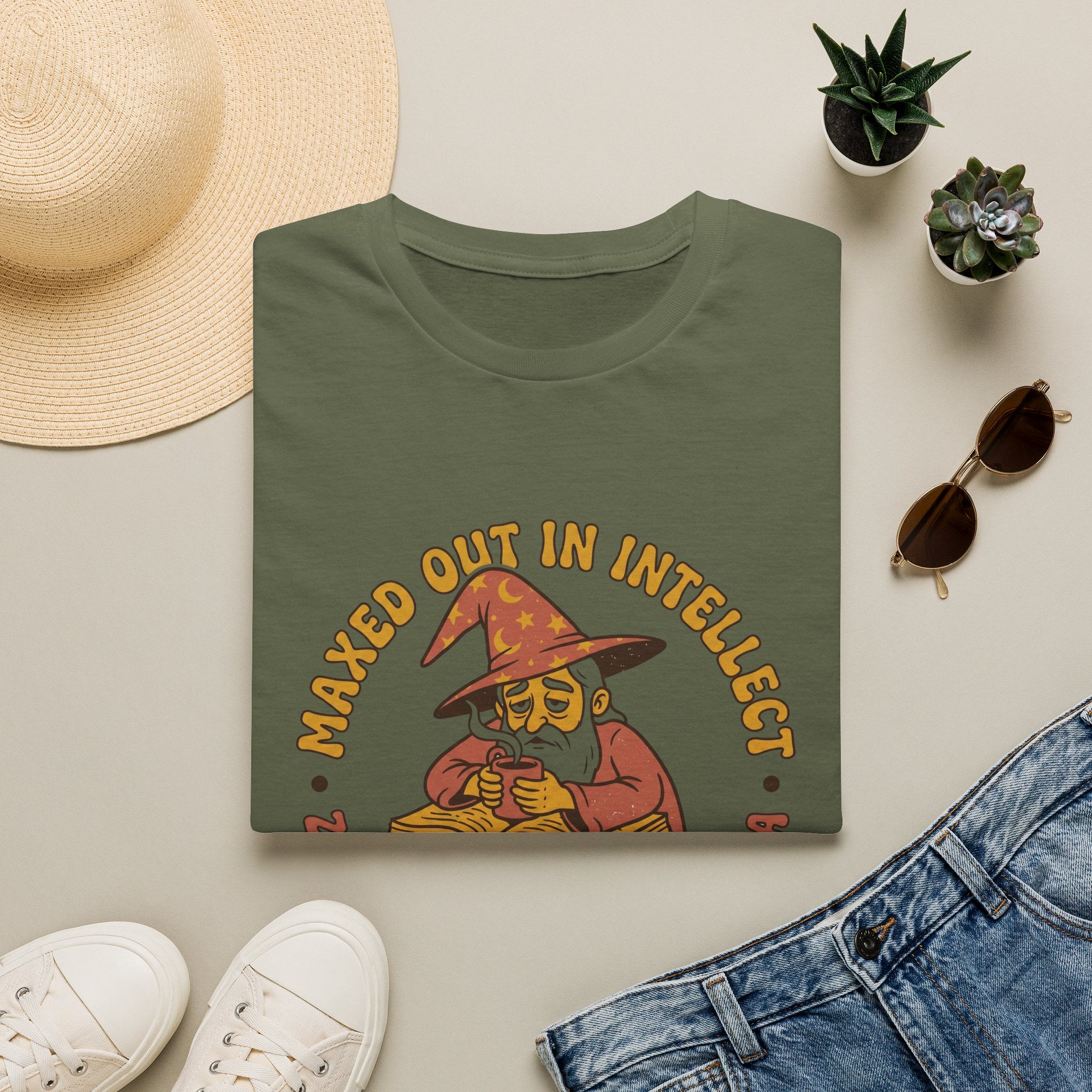 Max Intellect Zero Charisma Graphic Tee