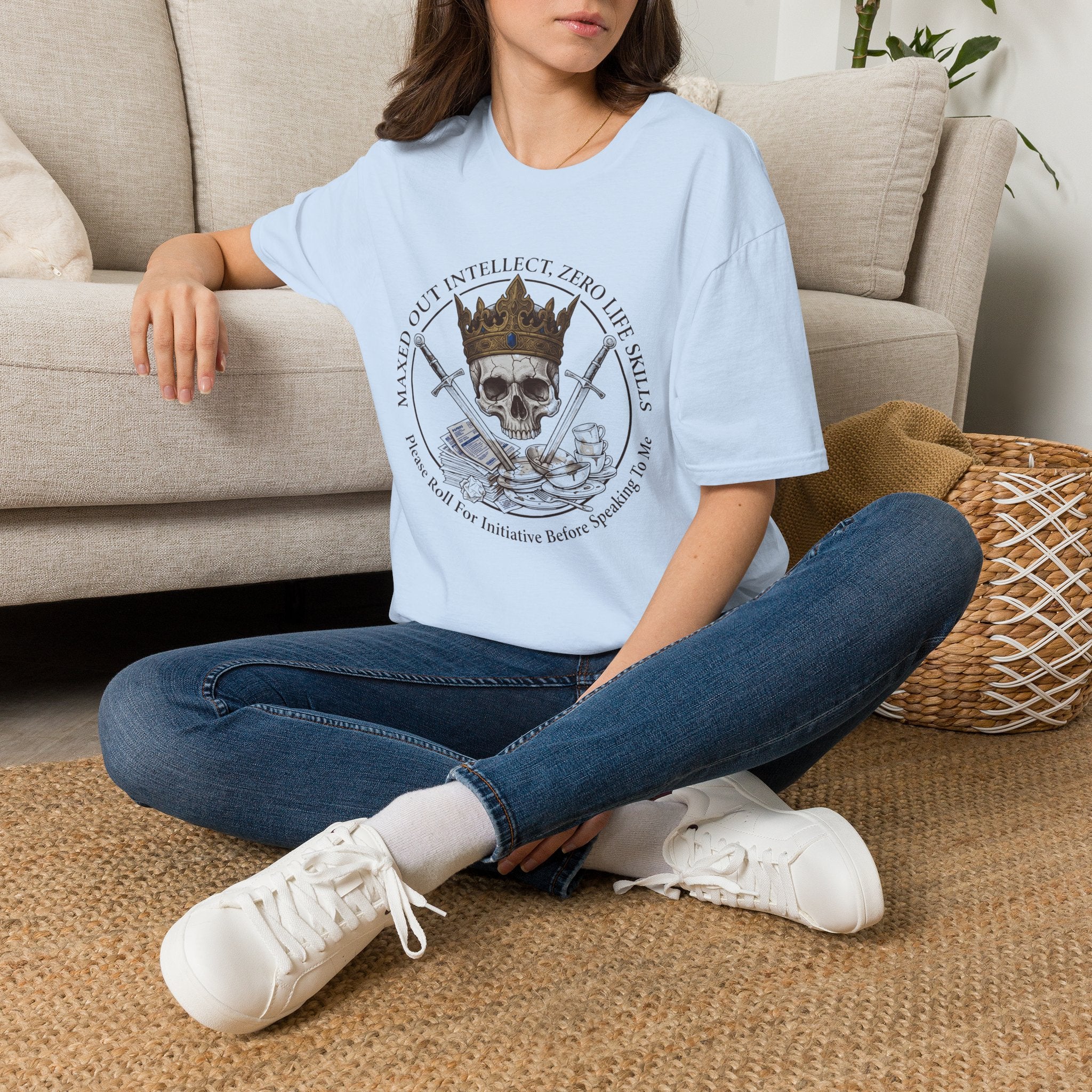 Maxed Intellect Zero Skill Graphic Tee