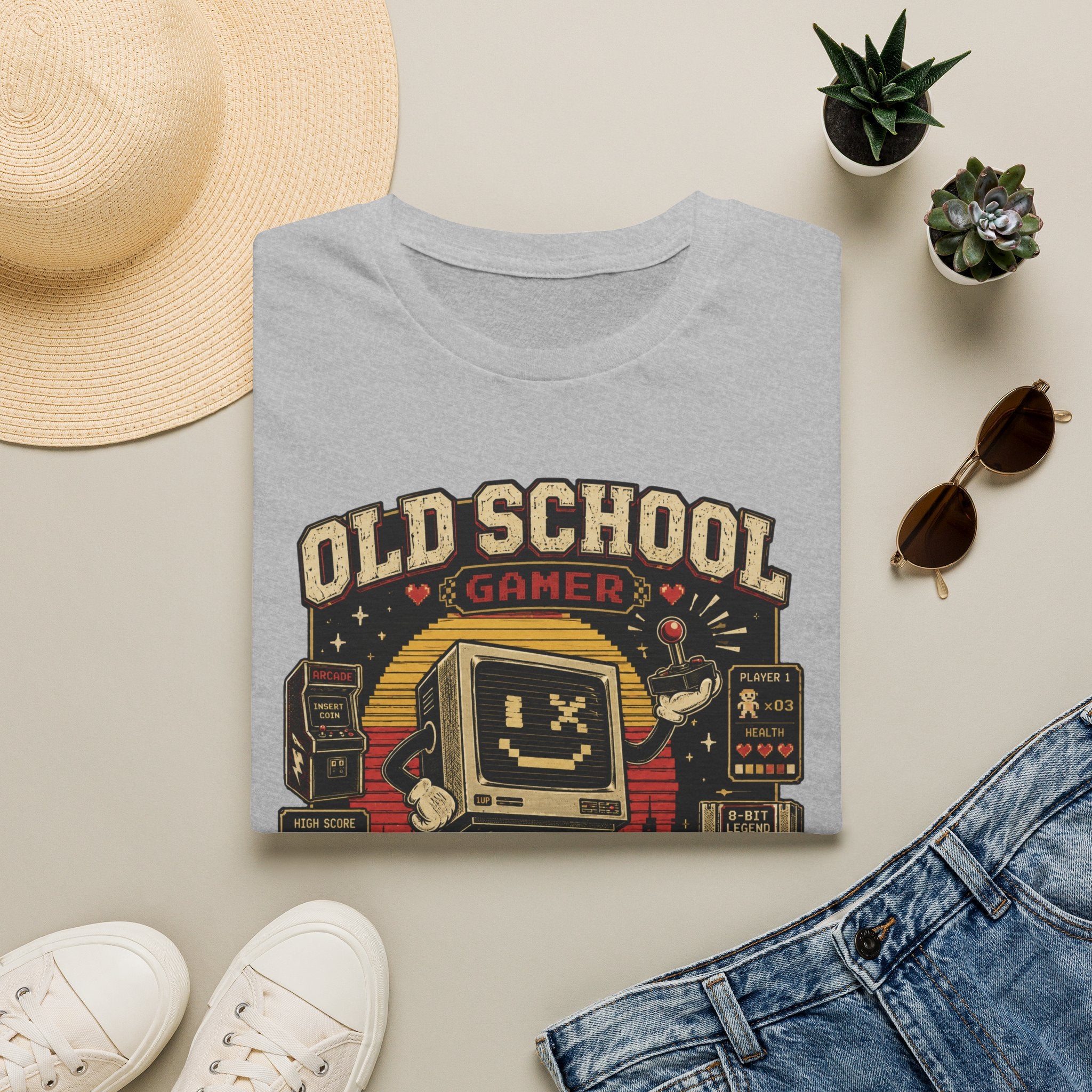 Old School Gamer Graphic Tee