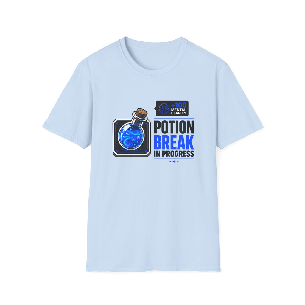 Potion Break in Progress Graphic Tee