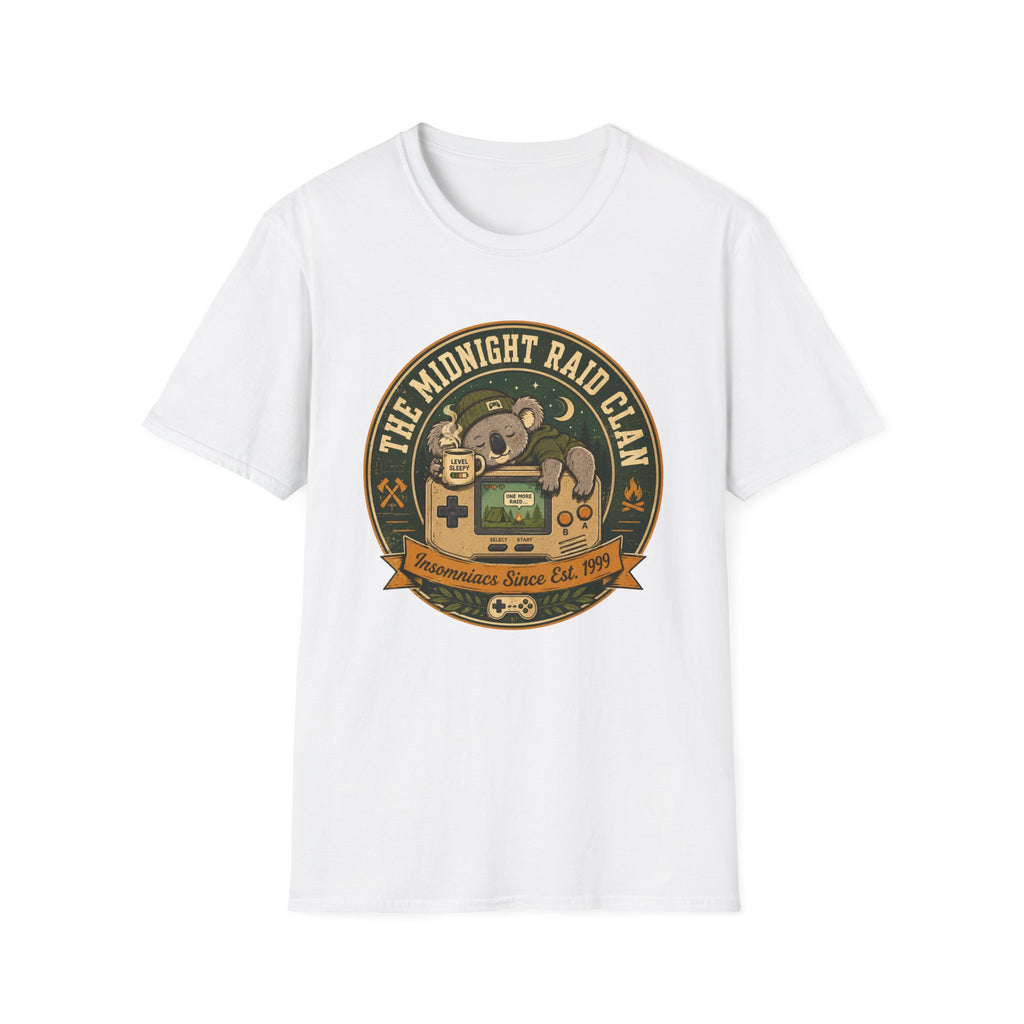Midnight Raid Clan Gamer Graphic Tee