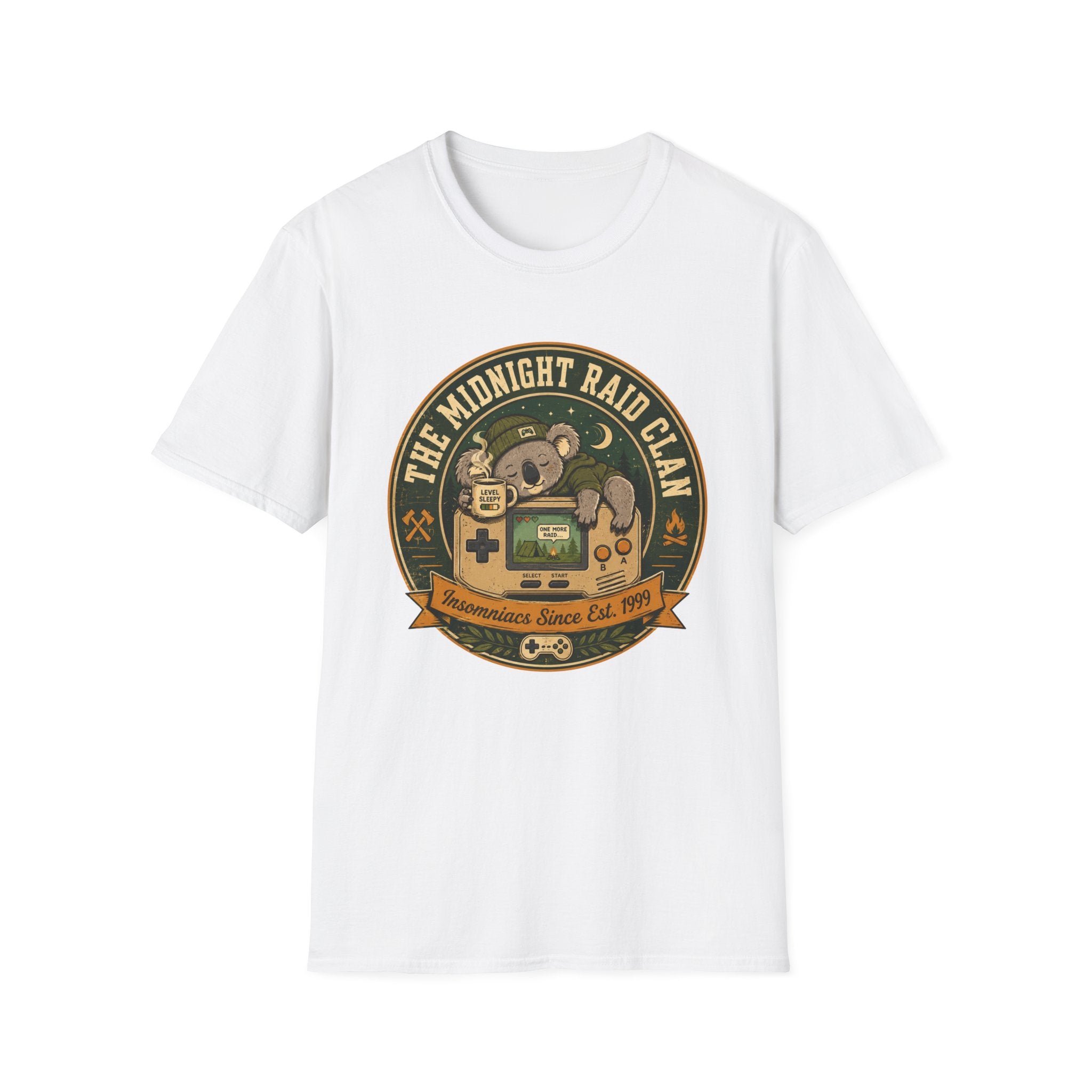 Midnight Raid Clan Gamer Graphic Tee